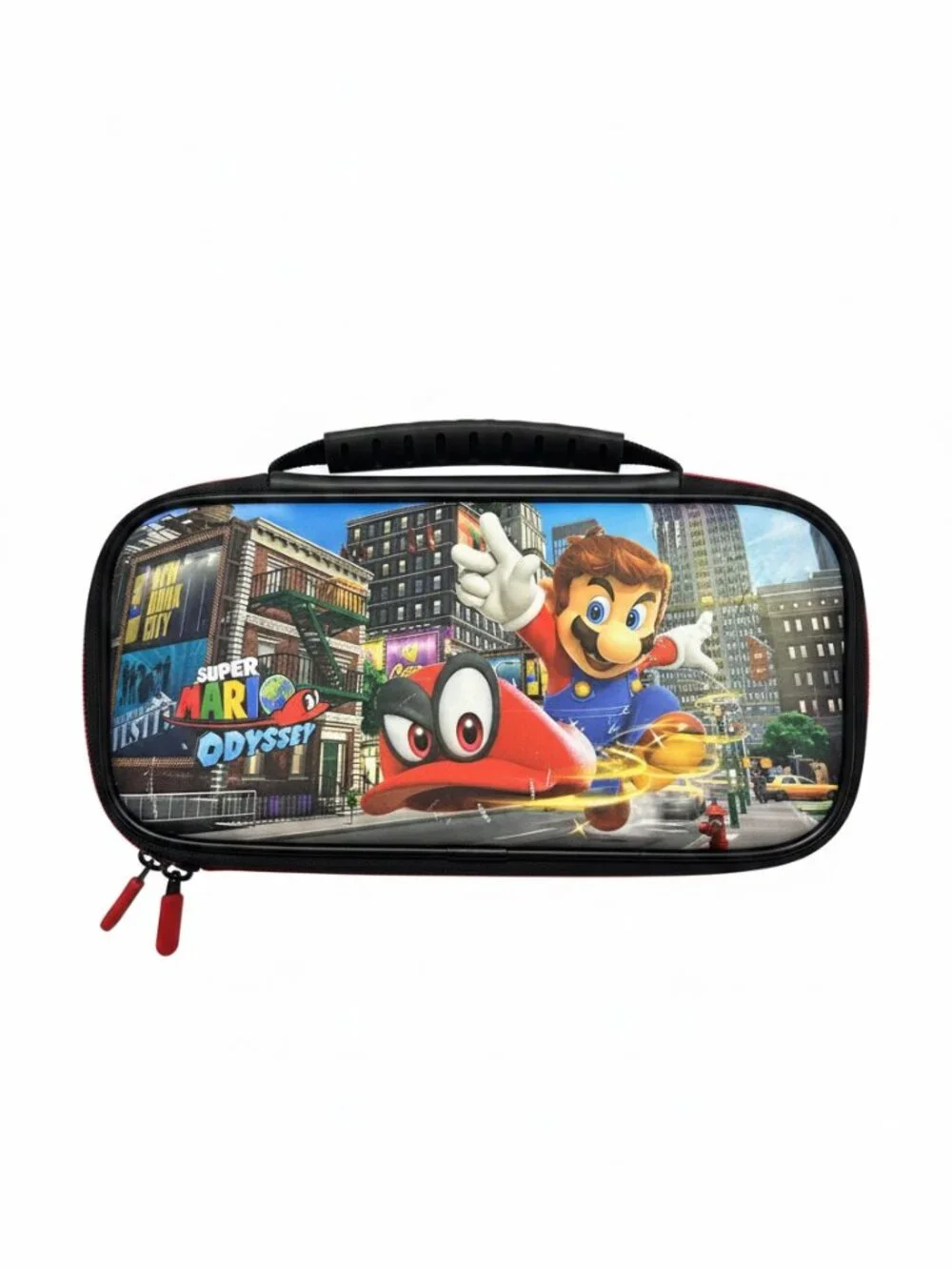 Nintendo Switch Console Bundle Neon Red/Blue Mario Kart 8 & Bros U Deluxe